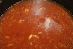 гороховый суп с макаронами