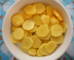 картофель на пару