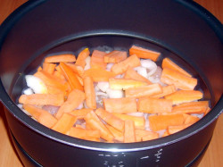 морковка с мясом