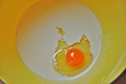 сливки с яйцом