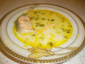 суп из семги со сливками рецепт