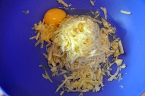 кабачки с яйцом
