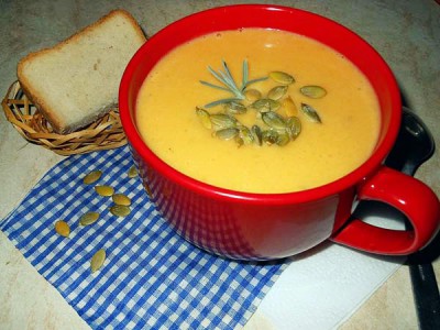 суп из тыквы в мультиварке