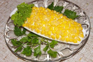 крабовый салат с кукурузой рецепт