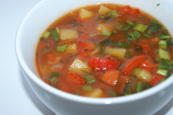 Суп томатный овощной в мультиварке Polaris 